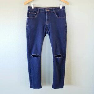 American Bazi distressed cropped skinny jeans 7